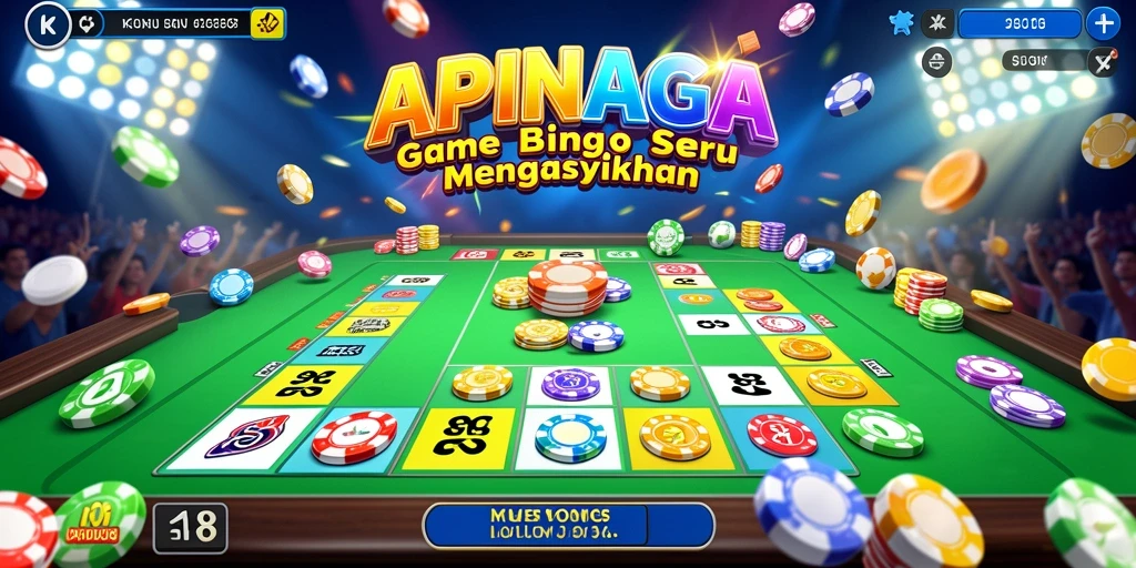 Tangkapan layar gameplay Bingo yang mengasyikkan di APINAGA.