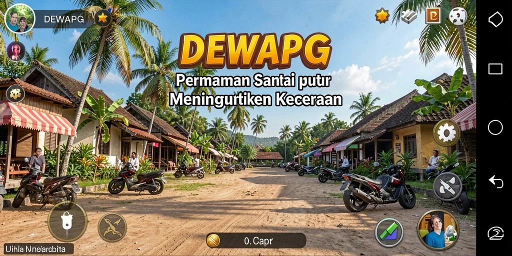 Tampilan seru dari gameplay DEWAPG yang mengasyikkan.