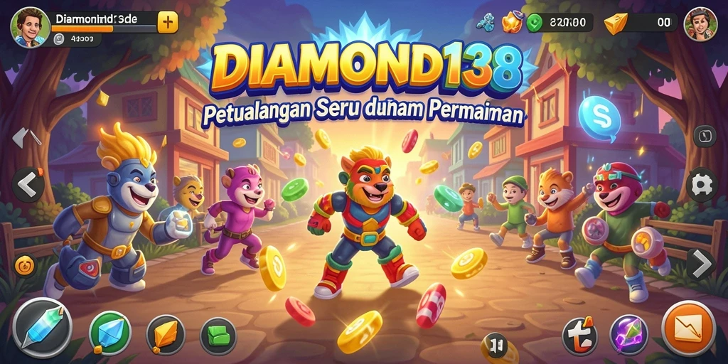 Tampilan gameplay seru dari DIAMOND138 dengan tantangan menarik.