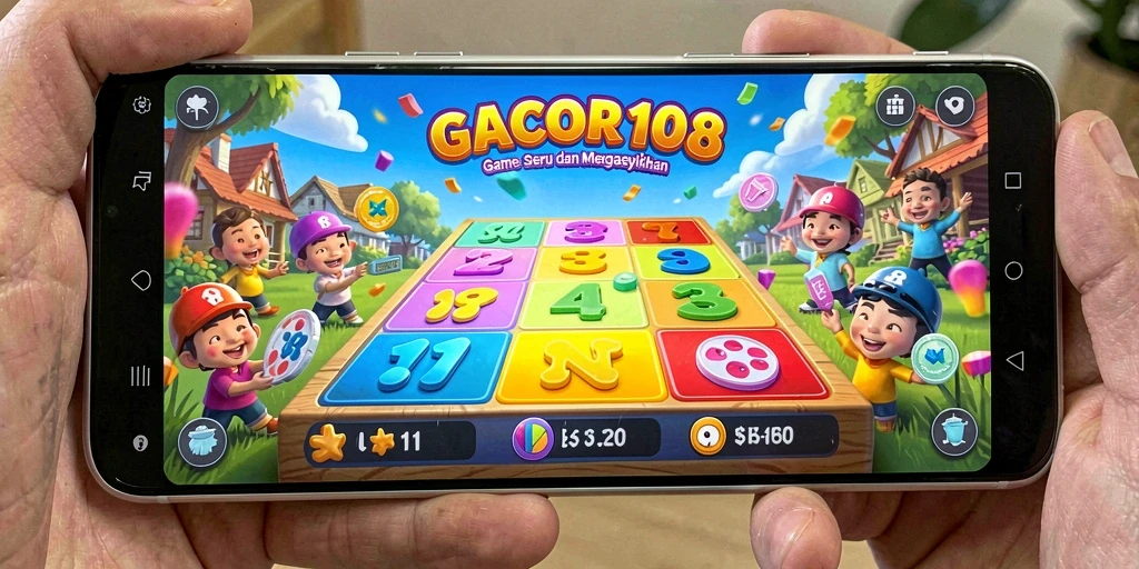 Tampilan gameplay seru dari GACOR108 di aplikasi Bingo.