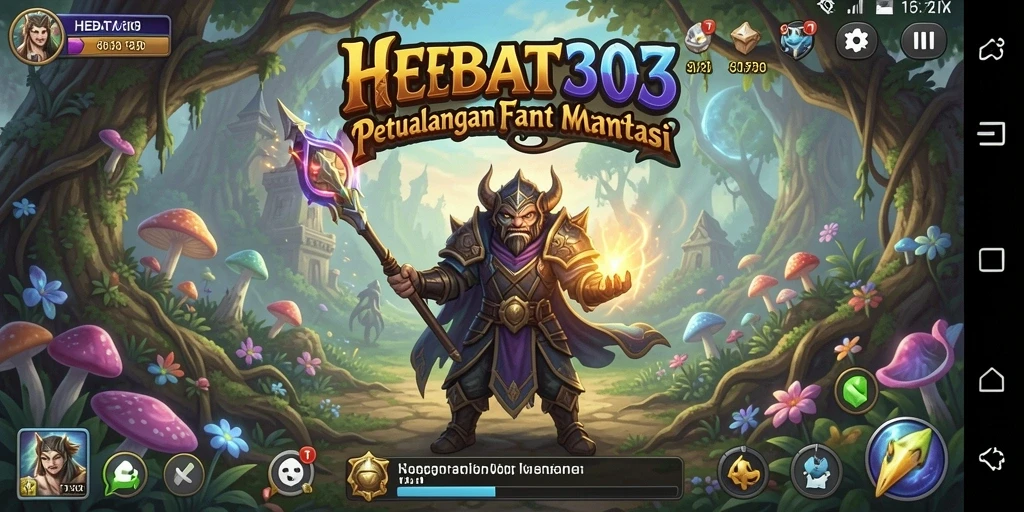Tampilan gameplay RPG HEBAT303 yang menakjubkan dan imersif.