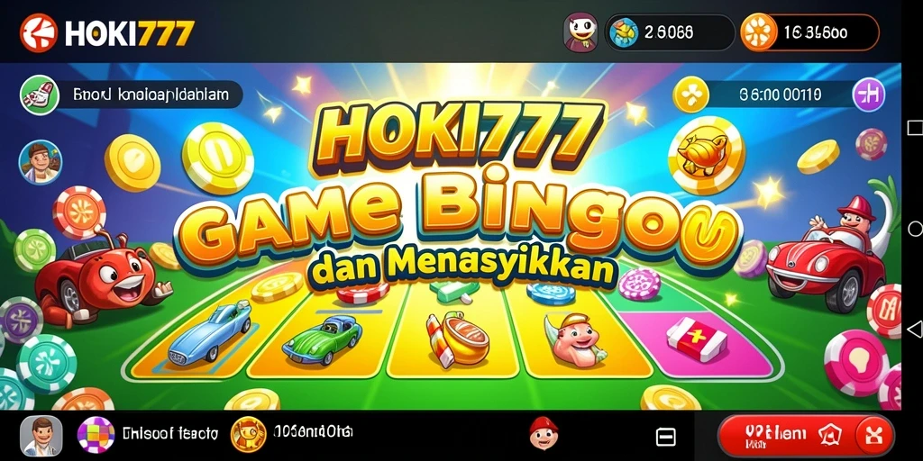 Tampilan screenshot HOKI777 yang menampilkan gameplay Bingo yang seru.