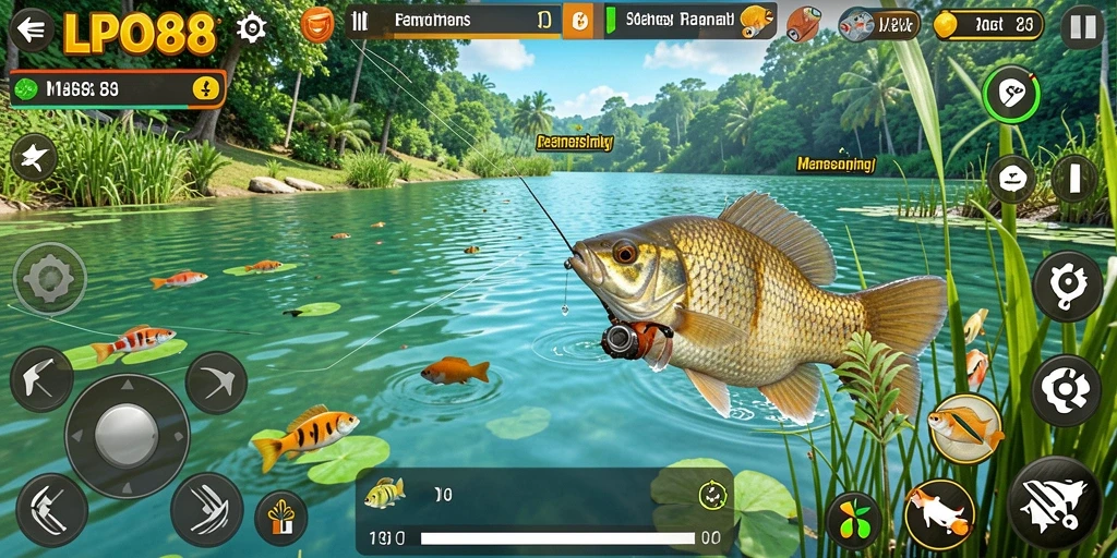 Tangkapan ikan besar dalam permainan LPO88 yang menarik.
