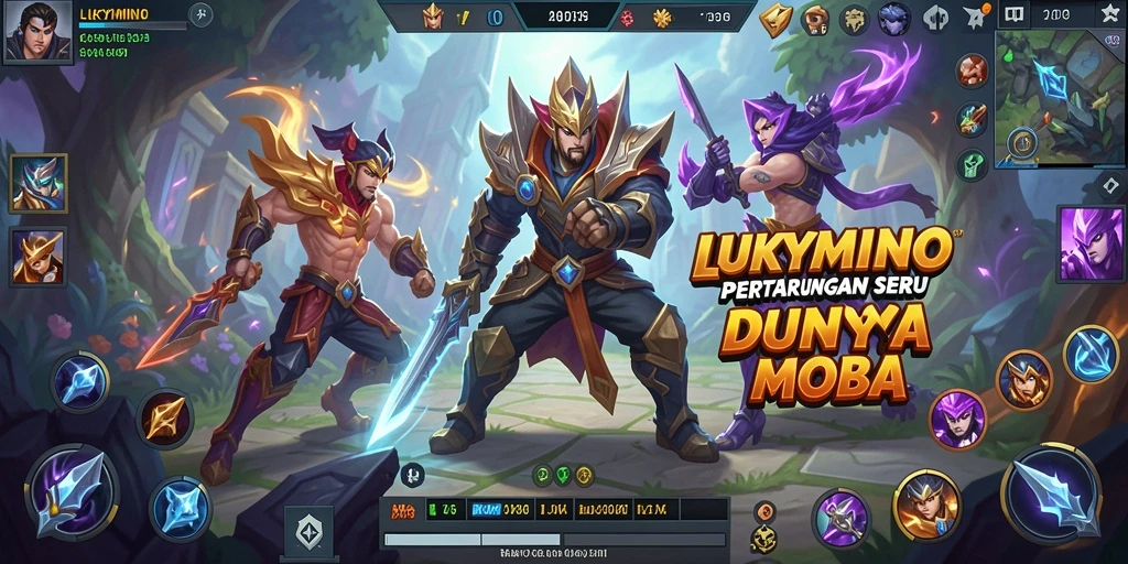 Tangkapan layar dari gameplay seru LUKYMINO dengan aksi dan strategi yang mendebarkan.