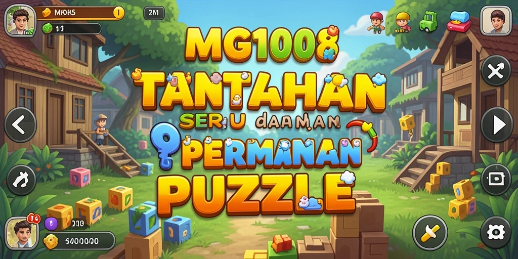 Tampilan gameplay Puzzle yang menarik dari MG108.