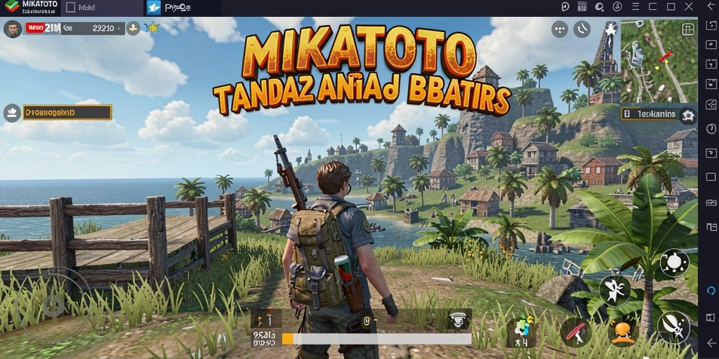 Tampilan gameplay Open World yang mendebarkan di MIKATOTO.