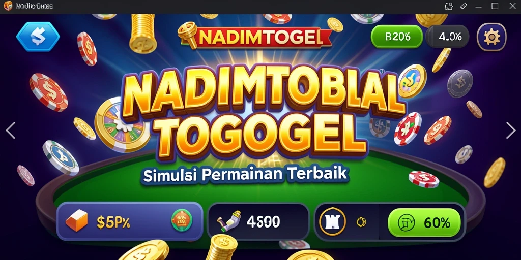 Tampilan menarik dari gameplay NADIMTOGEL yang seru.