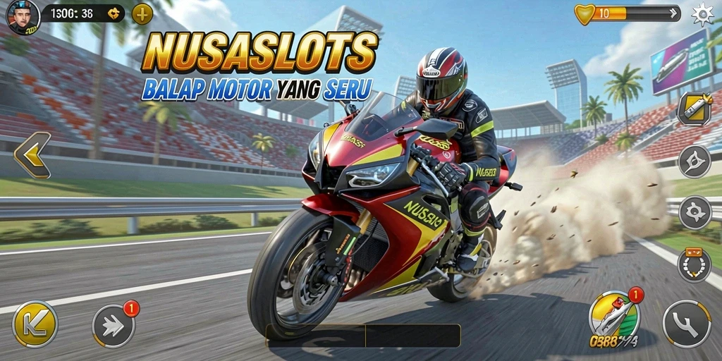 Tampilan gameplay NUSASLOTS yang mendebarkan dan penuh aksi.