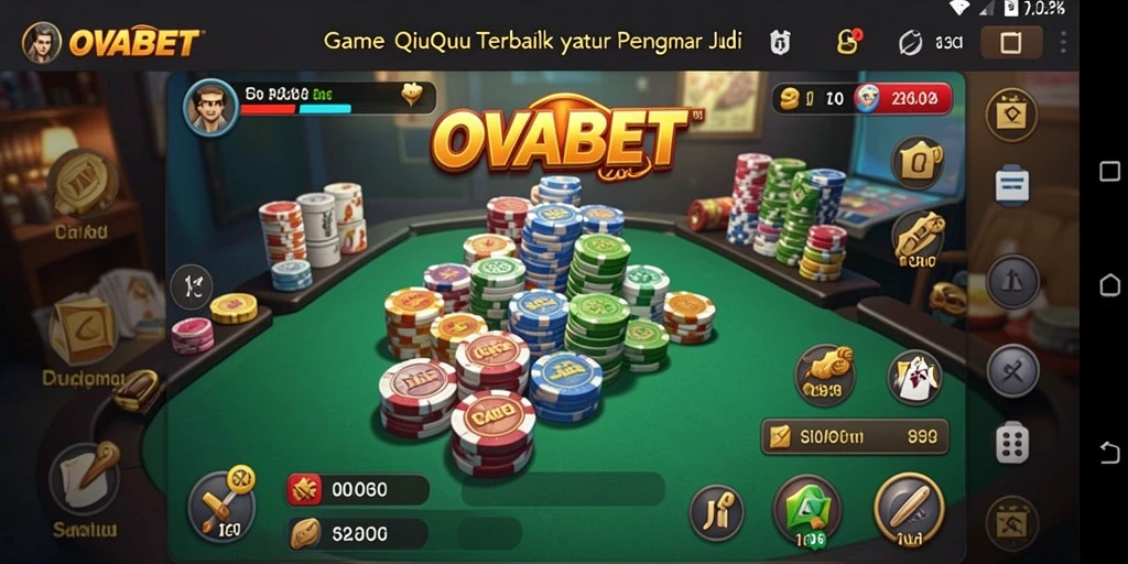Tampilan gameplay QiuQiu yang seru dan menarik dari OVABET.