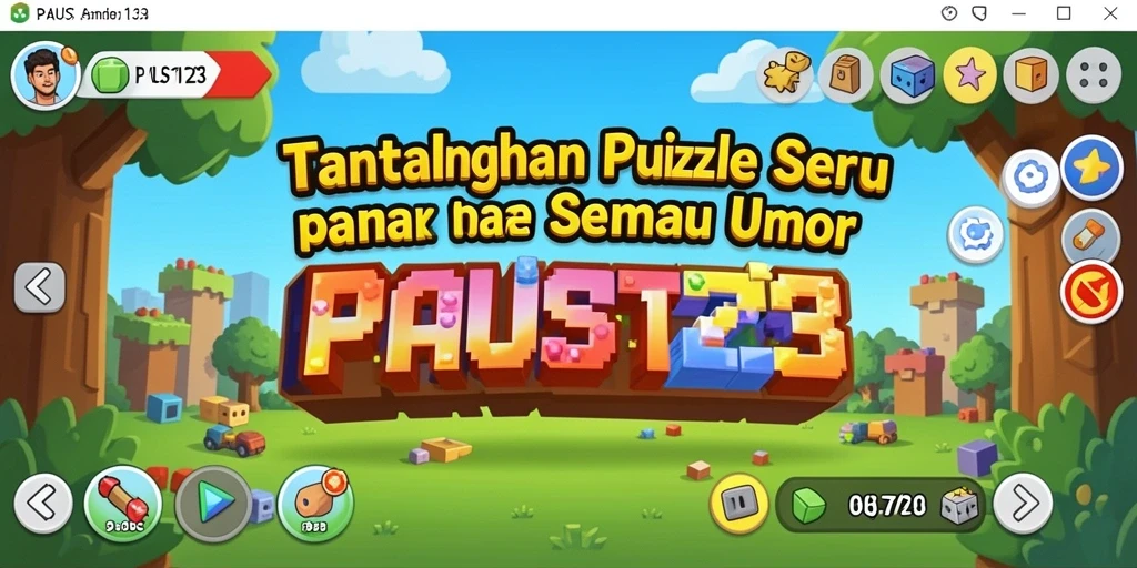 Gameplay menarik dalam <strong>PAUS123</strong> yang menampilkan tantangan Puzzle.