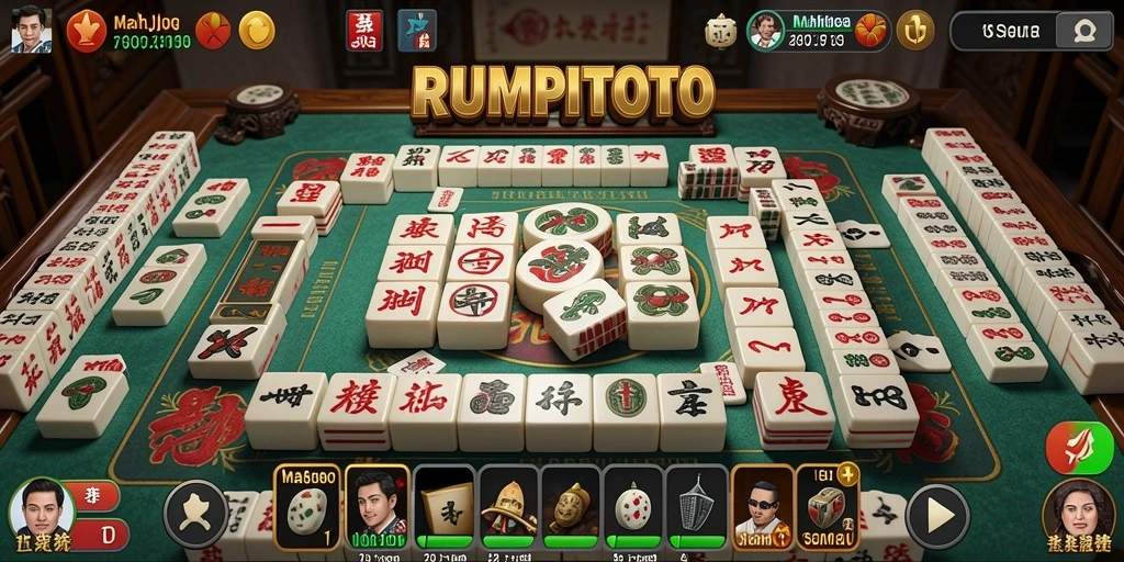 Tampilan gameplay RUMPITOTO yang menarik dan adiktif.